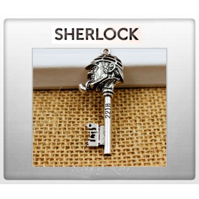 Кулон Ключ от квартиры Шерлока Холмса из сериала "Шерлок"